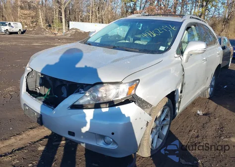 2010 Lexus Rx 350 from USA, damaged, VIN 2T2BK1BA2AC031848